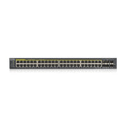 Zyxel GS1920-48HPV2 hanterad Gigabit Ethernet (10/100/1000) Strömförsörjning via