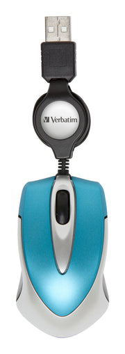 Verbatim Go Mini datormöss Kontor Ambidextrous USB Type-A Optisk 1000 DPI