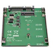 StarTech.com M.2 SATA SSD till 2,5-tums SATA-adapter