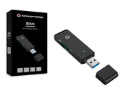 Conceptronic BIAN02B kortläsare USB 3.2 Gen 1 (3.1 Gen 1) Type-A Svart