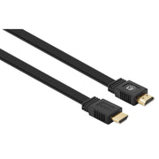 Manhattan 355643 HDMI-kabel 10 m HDMI Typ A (standard) Svart