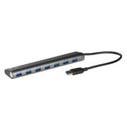 i-tec Metal U3HUB778 gränssnittshubbar USB 3.2 Gen 1 (3.1 Gen 1) Type-A 5000 Mbit/s