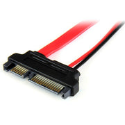 StarTech.com SLSATAADAP6 SATA-kablar 0,1524 m Slimline SATA 13 pin SATA 7+15 pin Röd