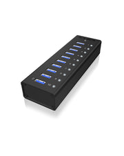 ICY BOX IB-AC6110 USB 3.2 Gen 1 (3.1 Gen 1) Type-B 5000 Mbit/s Svart