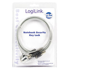 LogiLink Notebook Security Lock kabellås 1,5 m