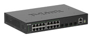 D-Link DGS-1530-20/E nätverksswitchar hanterad L2 Gigabit Ethernet (10/100/1000)