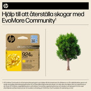 HP 924e EvoMore gul originalbläckpatron