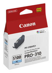 Canon PFI-5100 PC bläckpatroner Original Fotocyan