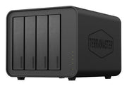 TerraMaster D8 HYBRID hårddiskar Skrivbord Svart