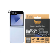 PanzerGlass Hoops Camera Lens Protector Black Samsung Galaxy Z Flip6 Genomskinligt