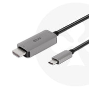 CLUB3D CAC-1587 videokabeladapter 3 m USB Gen2 Type-C HDMI Typ A (standard) Svart