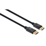 Manhattan 355568 DisplayPort-kabel 1 m Svart