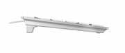 CHERRY KC 6000 SLIM FOR MAC tangentbord Kontor USB QWERTZ tyska Silver