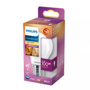 Philips Filamentljuskälla frostad 100 W A60 E27