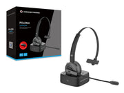 Conceptronic POLONA03BD hörlur och headset Trådlös Huvudband Kontor/callcenter