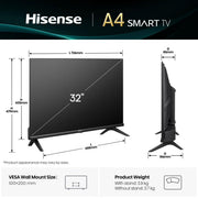 Hisense 32A4Q - HD
