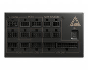 MSI MEG AI1300P PCIE5 strömförsörjningsenheter 1300 W 24-pin ATX ATX Svart
