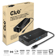 CLUB3D CSV-1595 dockningsstationer för bärbara datorer USB 3.2 Gen 1 (3.1 Gen 1)