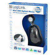 LogiLink ID0016 datormöss Kontor Ambidextrous USB Type-A Optisk 800 DPI