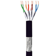 Techly ITP5-PIMF-0100-PE nätverkskablar Svart 100 m Cat7 S/FTP (S-STP)