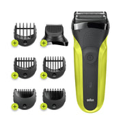 Braun Series 3 81702942 rakapparater för män Folierakapparat Trimmer Svart