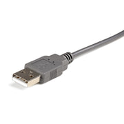 StarTech.com ICUSB232DB25 seriella kablar Grå 0,9 m USB Type-A DB-9