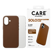 PanzerGlass CARE by Solo Case Brown iPhone 17