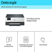 HP OfficeJet Pro 9110b Trådlöst Färg Skrivare - Termisk bläckstråle - Duplex