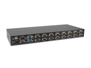 LevelOne KVM-3216 KVM-switchar Rackmontering Svart