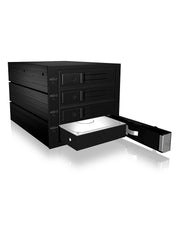 ICY BOX IB-564SSK 3x 5,25" Fack för datalagringsenhet Svart
