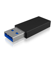 ICY BOX IB-CB015 USB Type-C 3.1 (Gen 2) USB Type-A 3.1 (Gen 2) Svart