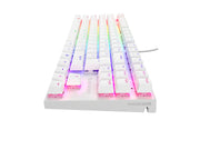 GENESIS Thor 303 TKL tangentbord Spela USB QWERTY Amerikanskt internationellt Vit
