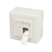 LogiLink NP0124 eluttag 2 x RJ-45 Metallisk