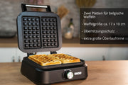 Unold 48275 våffeljärn 2 våffla/våfflor 1500 W Svart