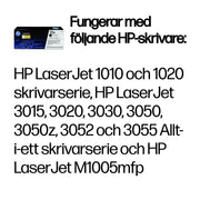 HP 12A svart LaserJet-tonerkassett