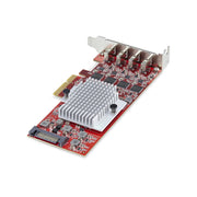 StarTech.com USB Type-C PCIe-kort med fyra portar