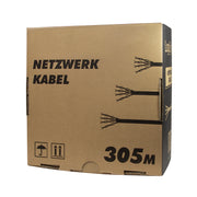 LogiLink CPV0036 nätverkskablar Grå 305 m Cat6 U/UTP (UTP)