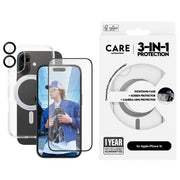 PanzerGlass CARE by 3-in-1 Ceramic Bundle iPhone 16