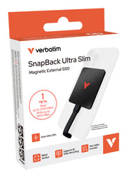 Verbatim SnapBack Ultra Slim SSD