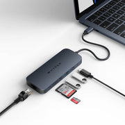 Targus HD4004GL dockningsstationer för bärbara datorer USB Type-C Blå