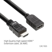 CLUB3D CAC-1325 HDMI-kabel 5 m HDMI Typ A (standard) Svart