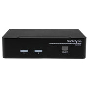 StarTech.com Professionell USB DisplayPort KVM-switch med 2 portar och audio