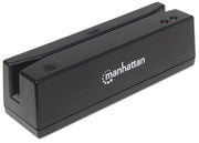 Manhattan 460255 magnetkortsläsare USB Svart