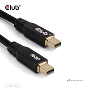 CLUB3D CAC-1165 DisplayPort-kabel 1 m Mini DisplayPort Svart