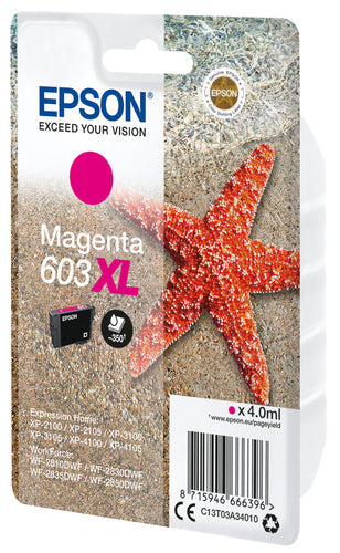 Epson Singlepack Magenta 603XL Ink bläckpatron