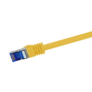 LogiLink C6A027S nätverkskablar Gul 0,5 m Cat6a S/FTP (S-STP)