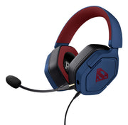 Trust GXT492SM Carus Headset Kabel Huvudband Spela Blå