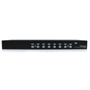 StarTech.com SV831DUSBU KVM-switchar Rackmontering Svart