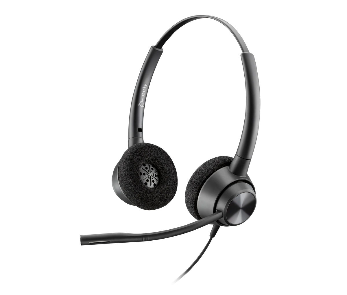 HP Poly EncorePro 320 med Quick Disconnect Binaural Headset TAA