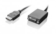 Lenovo HDMI / VGA 0,2 m Svart